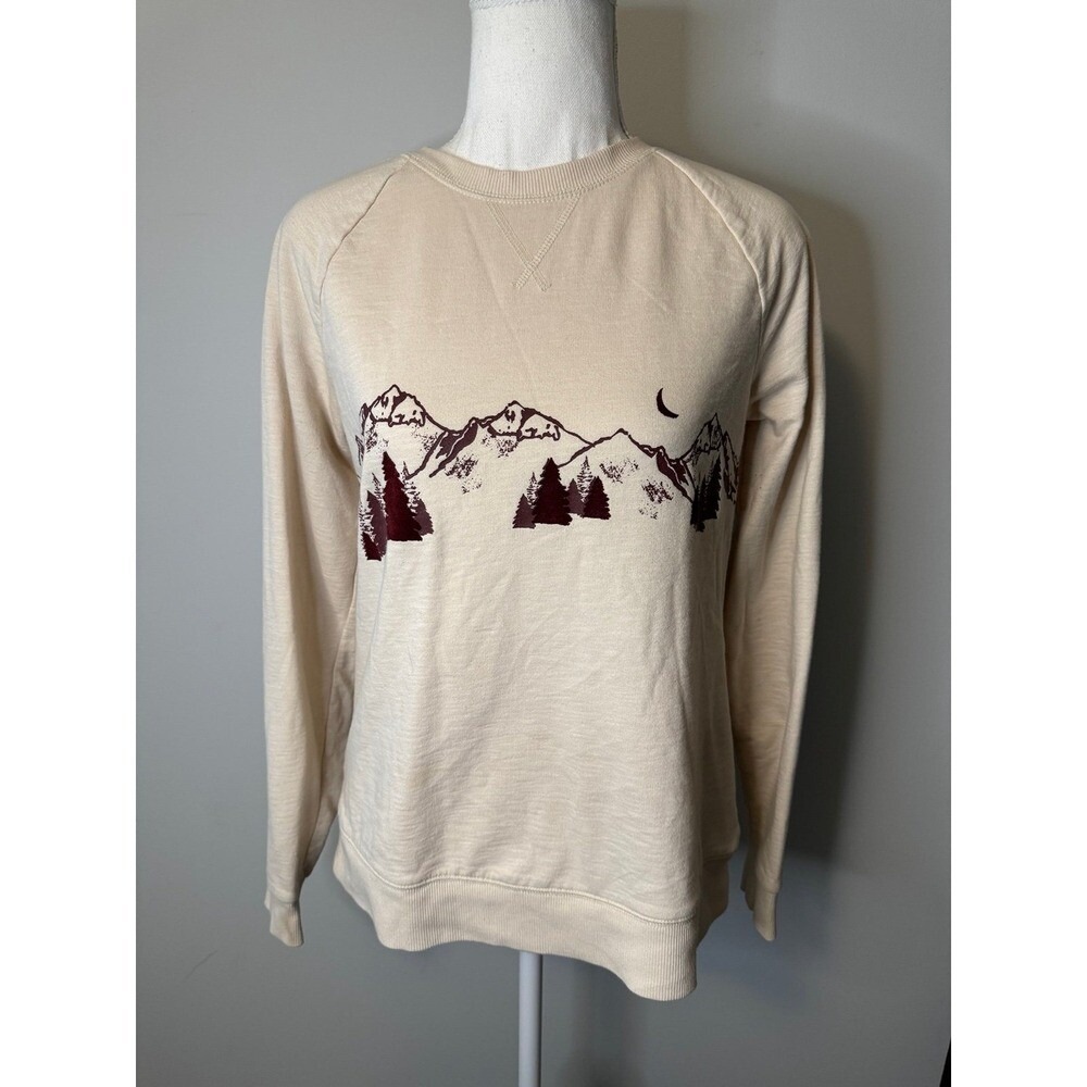 Sonoma Women's Cream Mountain Top Sweater -‎ Small